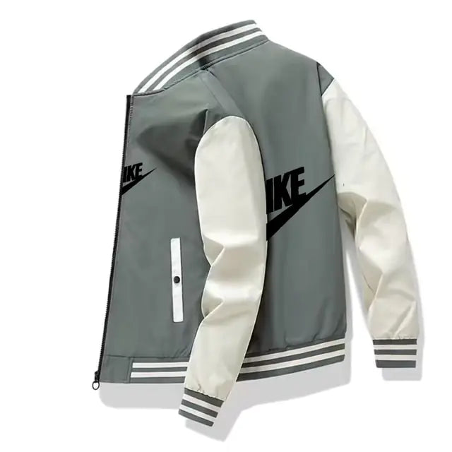 2023 Autumn Camping Jacket High quality printed men's outdoor sports jacket Hooded windproof fashion casual brand sports jacket