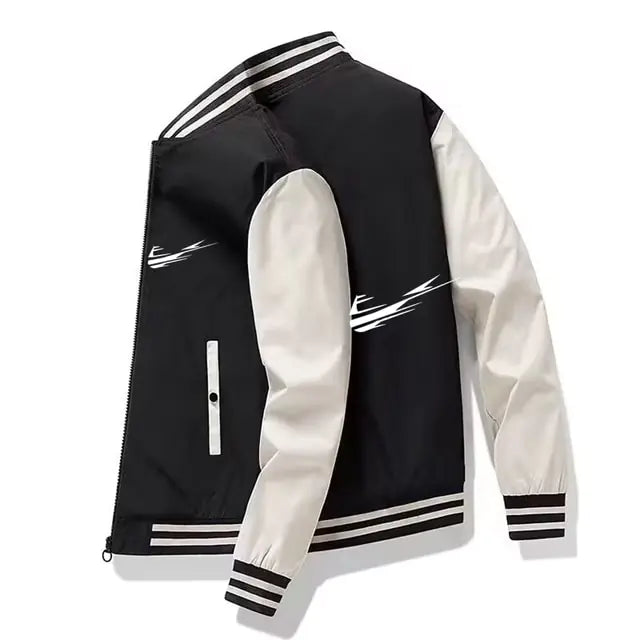 2023 Autumn Camping Jacket High quality printed men's outdoor sports jacket Hooded windproof fashion casual brand sports jacket