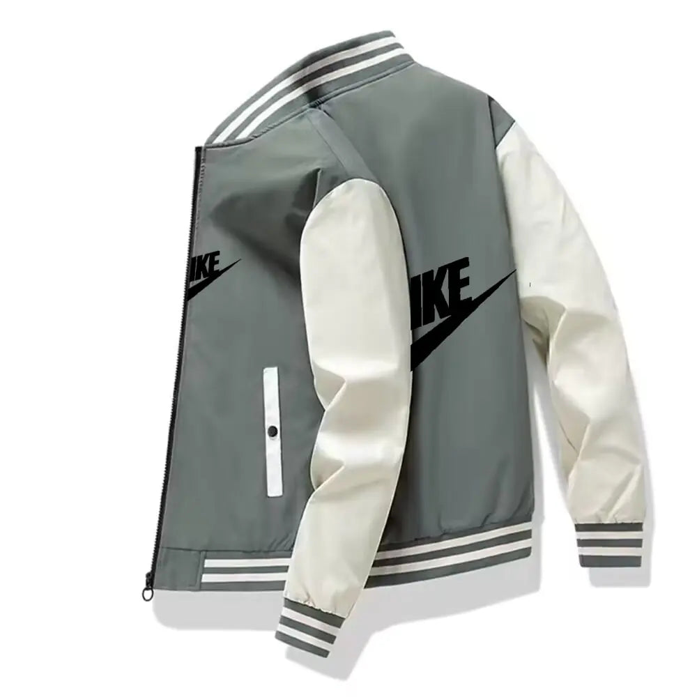 2023 Autumn Camping Jacket High quality printed men's outdoor sports jacket Hooded windproof fashion casual brand sports jacket