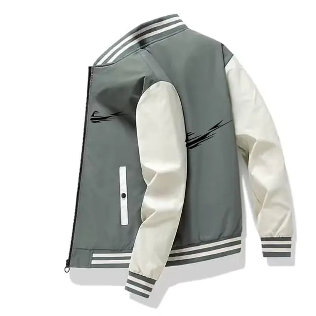 2023 Autumn Camping Jacket High quality printed men's outdoor sports jacket Hooded windproof fashion casual brand sports jacket
