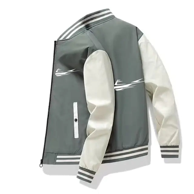 2023 Autumn Camping Jacket High quality printed men's outdoor sports jacket Hooded windproof fashion casual brand sports jacket